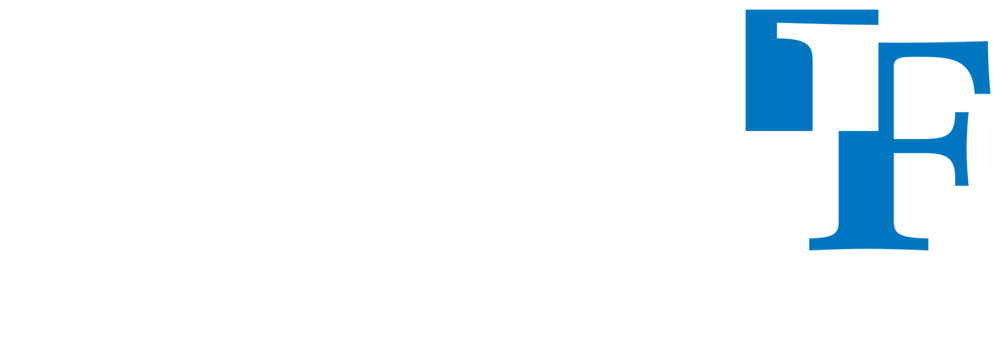 Logo des Deutschen Fachjournalisten Verbandes mit weißem Text und blauen stilisierten "FF"-Initialen auf grünem Hintergrund.