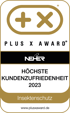 Plus X Award: NEHER Höchste Kundenzufriedenheit 2023, Insektenschutz, www.plusxaward.de