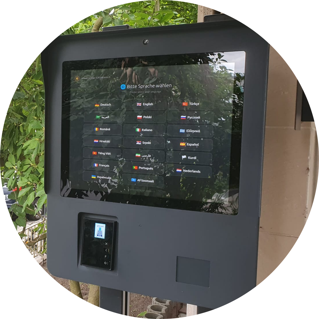 Check-in Automat
