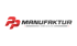 Rotes, geschwungenes PP-Logo neben dem Text „MANUFAKTUR GMBH & CO. KG“ in Grau.