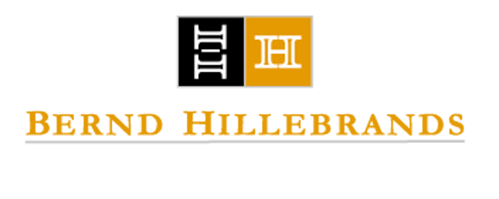 Logo Bernd Hillebrands Coaching Training Beratung mit stilisierten H-Initialen.