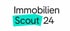 Logo von Immobilienscut24 auf der Seite von IMMOBILIEN wuest