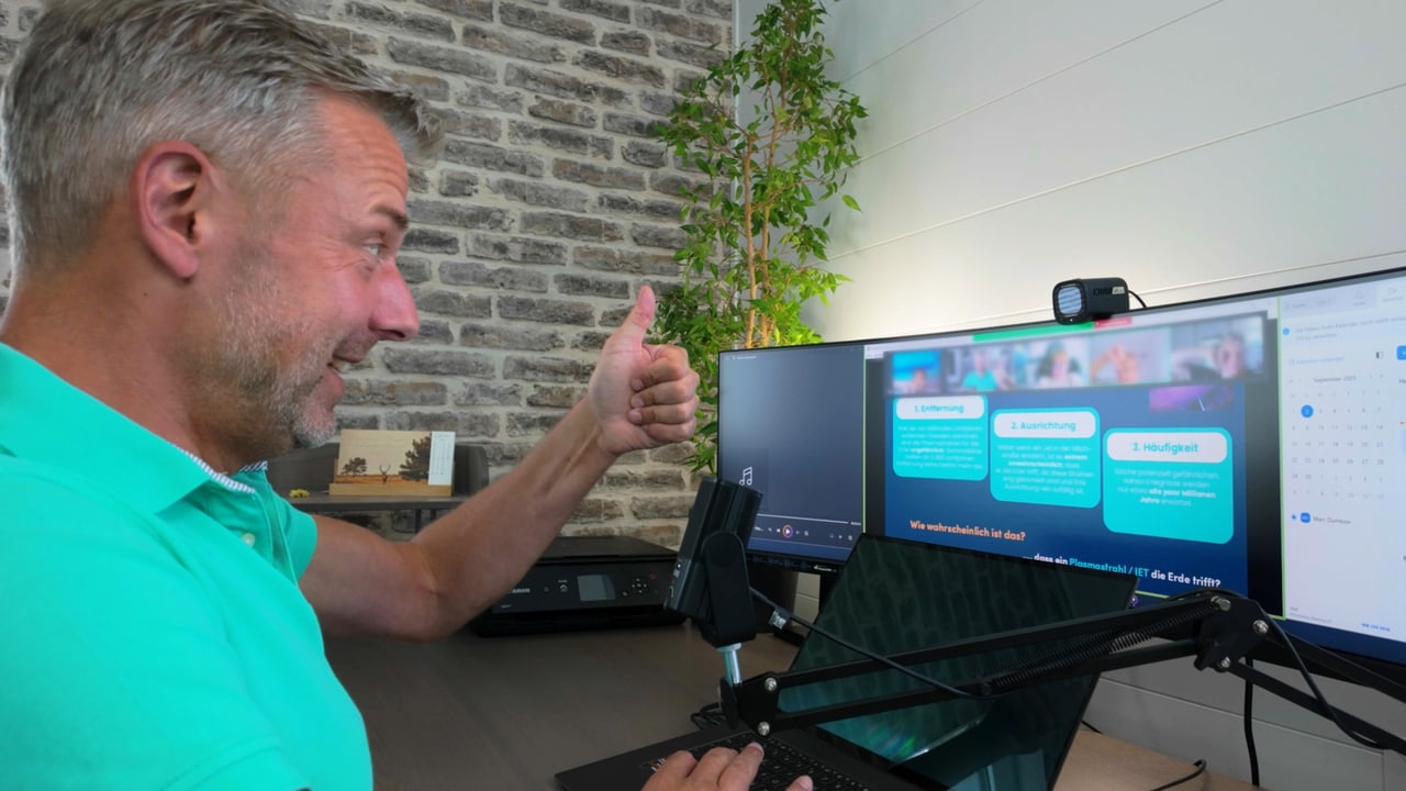 Dr. Marc Dumkow im Kurs