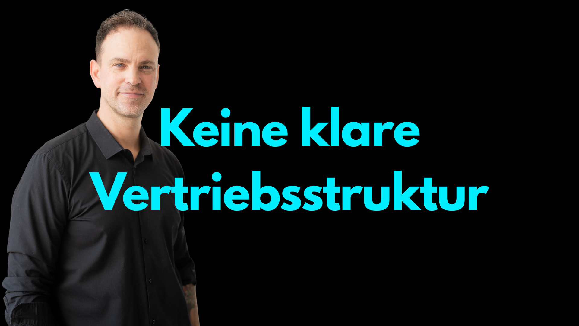 Keine klare Vertriebsstruktur