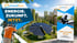 SpreewaldEnergy Banner: Energie. Zukunft. Jetzt. Wir suchen Elektriker und Anlagenmechaniker vor begrünten Gebäuden.