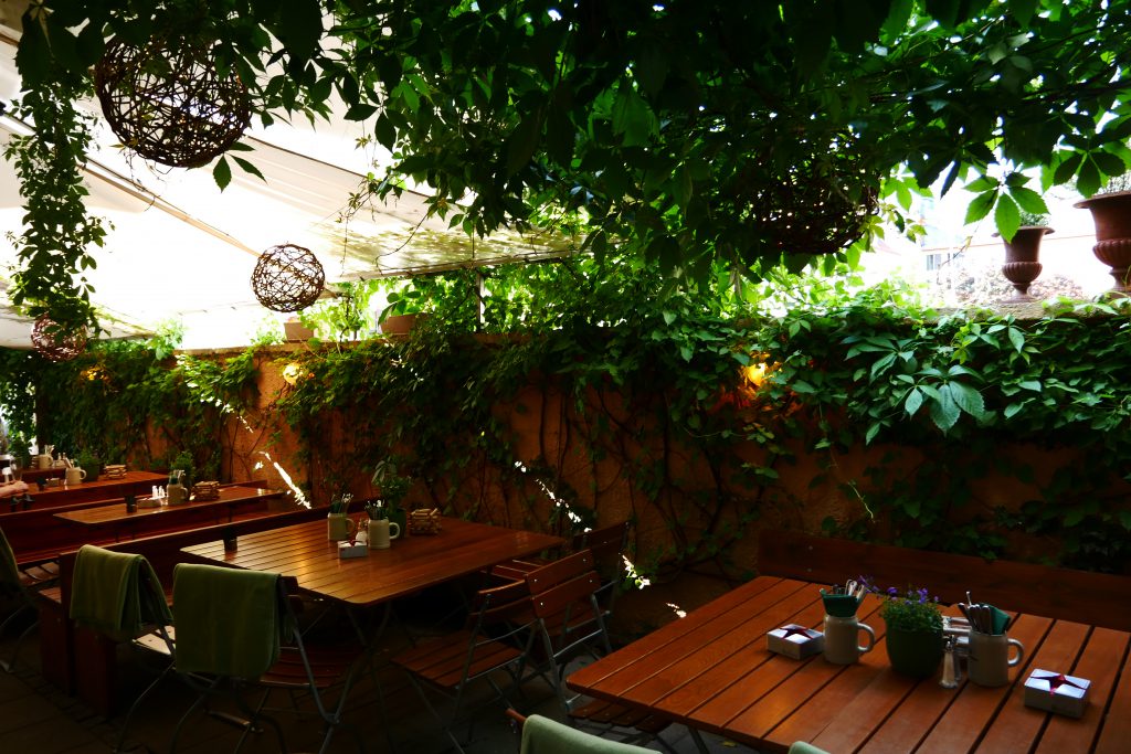 Begrünte Terrasse