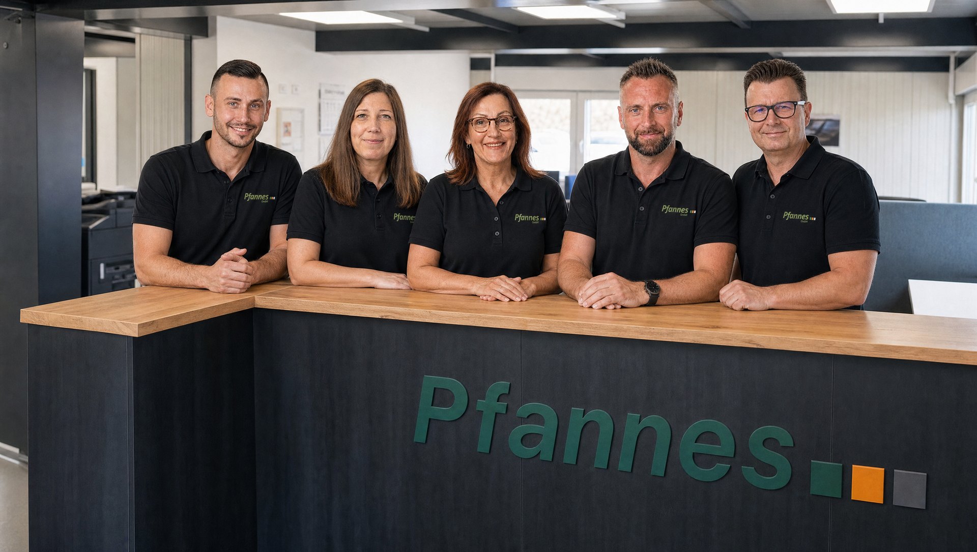 Luftbild des Pfannes GmbH Firmengeländes