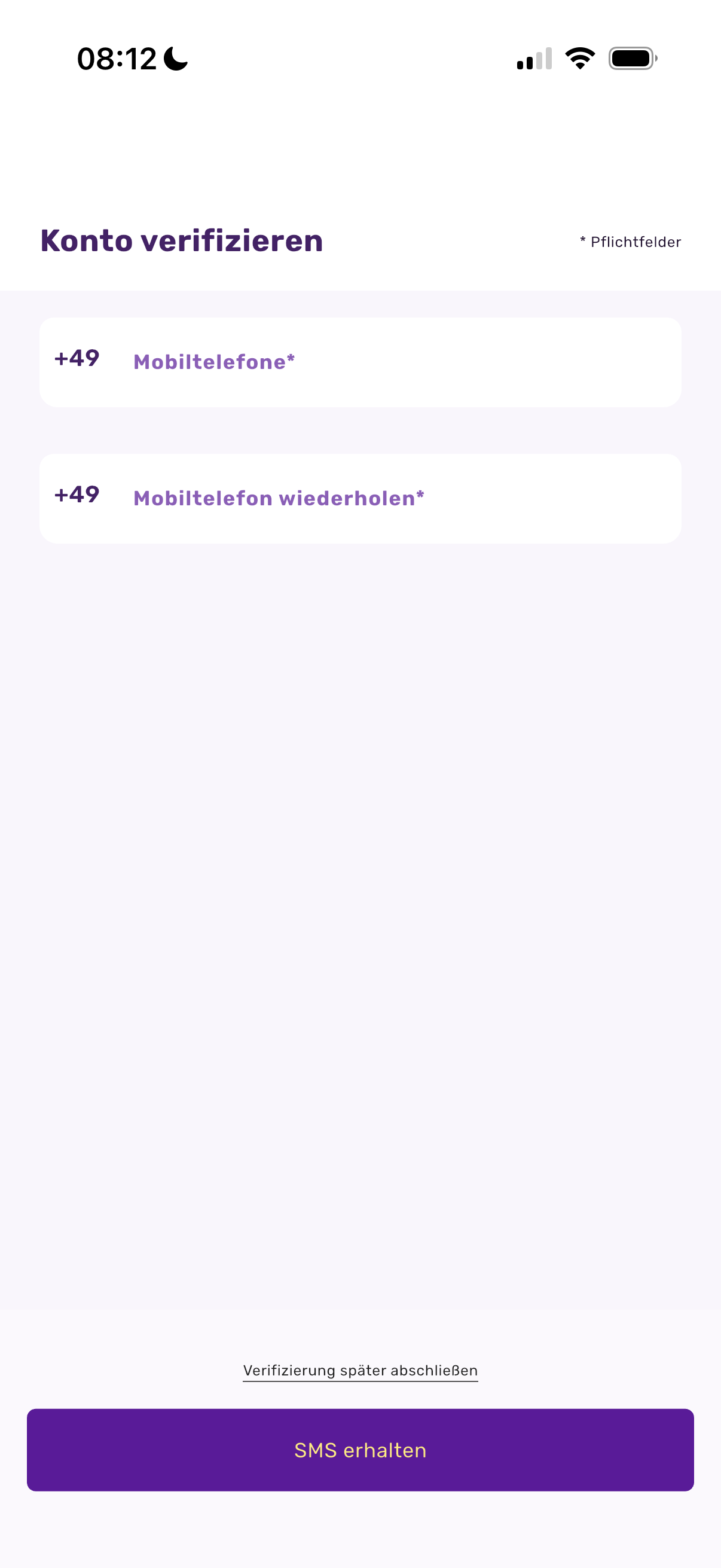 Wprowadź numer telefonu