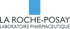 LA ROCHE-POSAY LABORATOIRE PHARMACEUTIQUE Logo mit blauem Rechteck.