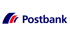 Postbank logo with a red and blue stylized "P" to the left of the word "Postbank" in dark blue.