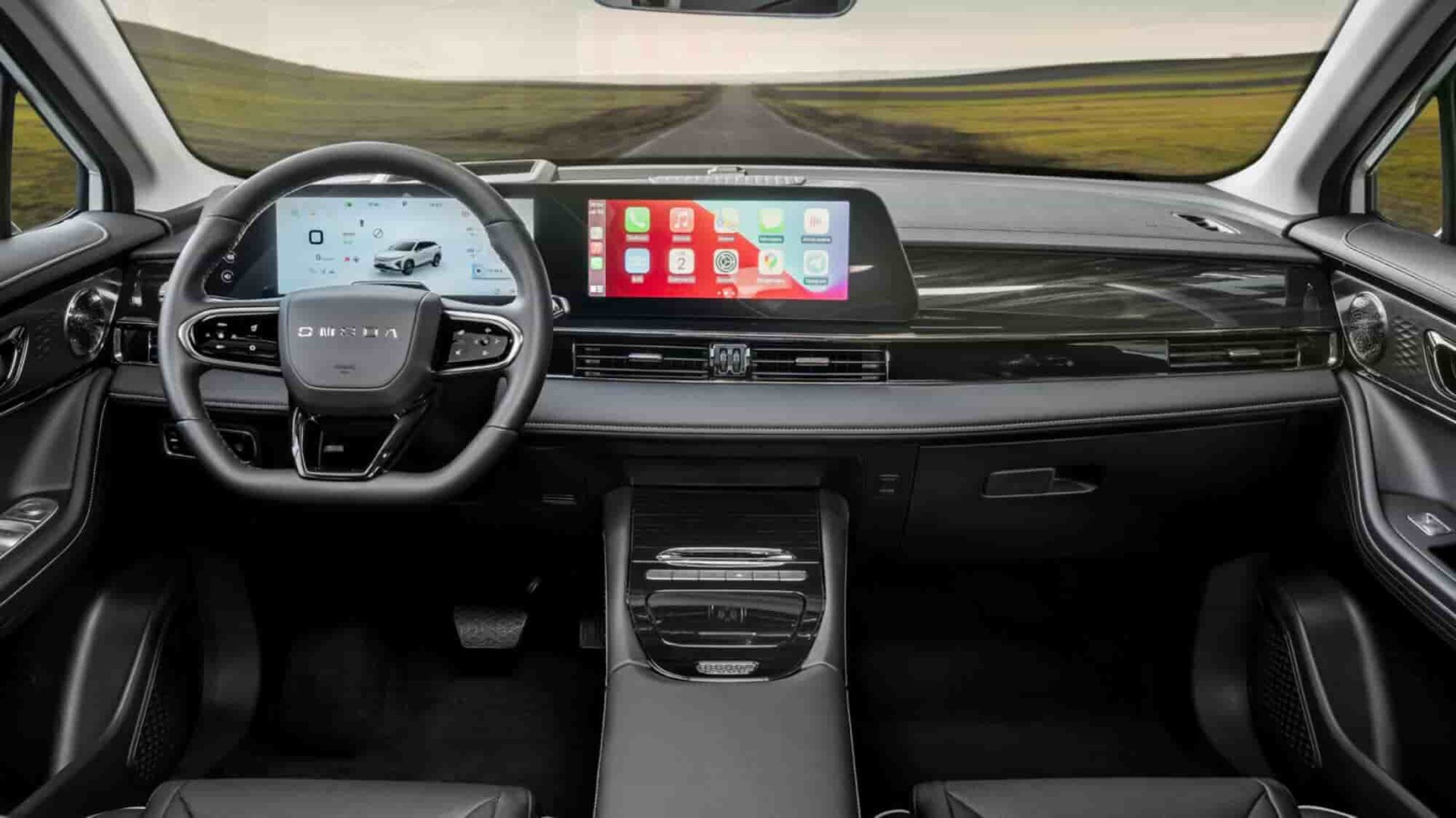 Omoda 5 Cockpit mit Dual-Screen