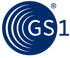 GS1 logo featuring a blue circle with white signal waves and the letters GS1.
