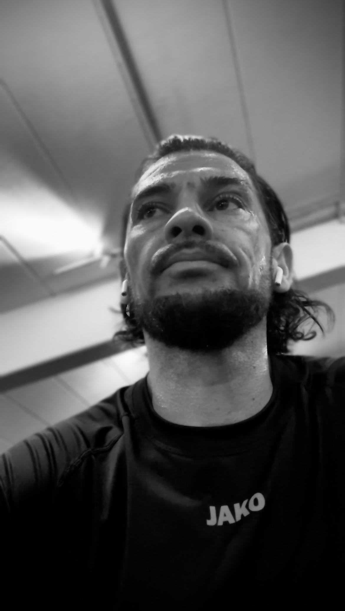 Jürgen Wüst beim persönlichen Boxtraining