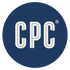 CPC logo with white outlined letters on a dark blue circular background.