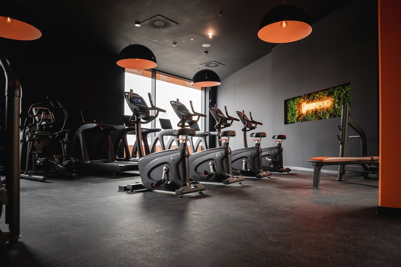 Trainingsfläche im GYMPOD Hofheim