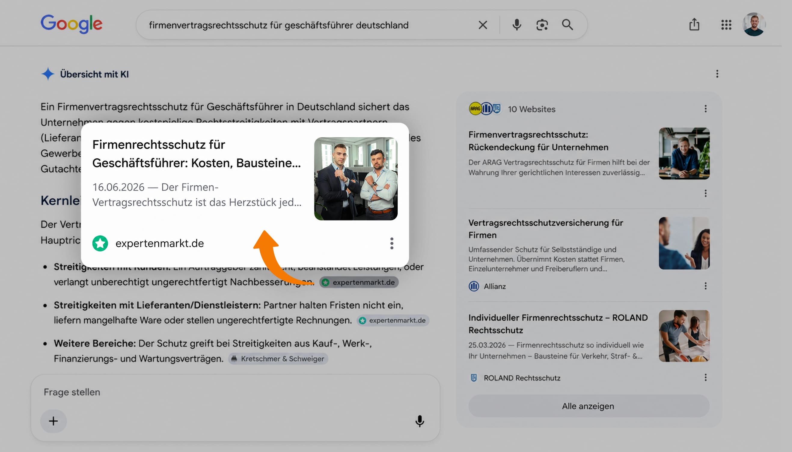 Wir platzieren dich auf führenden Bewertungsplattformen und lassen dich von Google empfehlen