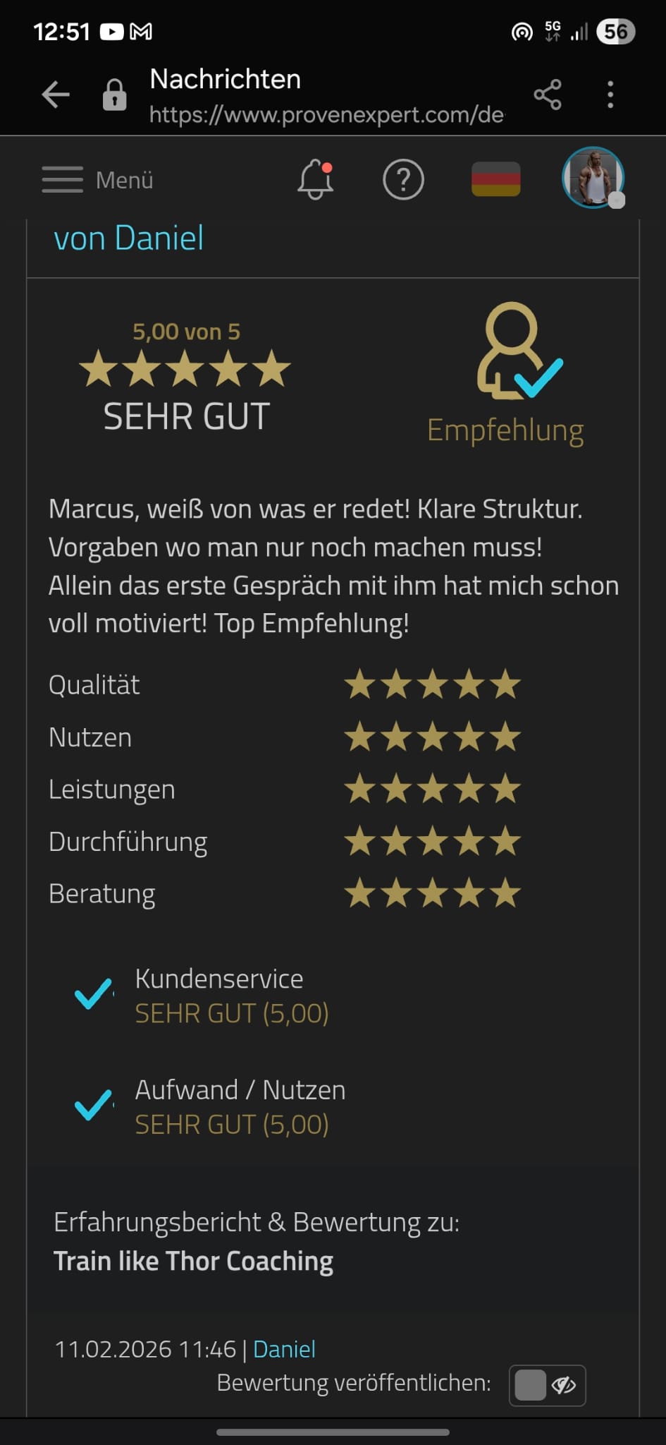 Kundenbewertung 6