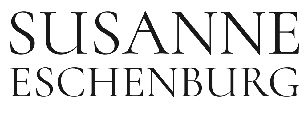 Schwarzer Text auf weißem Hintergrund, der "SUSANNE" über "ESCHENBURG" in Großbuchstaben anzeigt.