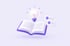 Illustration: offenes Buch mit Glühbirne und Checklisten-Karten