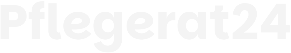 Weißer Text "Pflegerat24" auf einem dunkelgrünen Hintergrund.