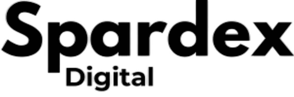 Sparxex Digital logo in black text on a white background.