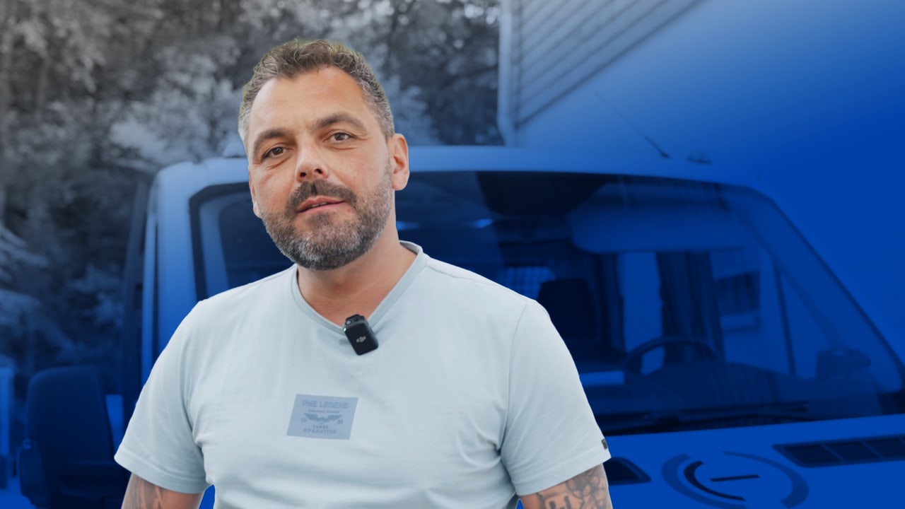 André Hans von Hans Elektrotechnik im Interview über die Zusammenarbeit mit Skyrecords