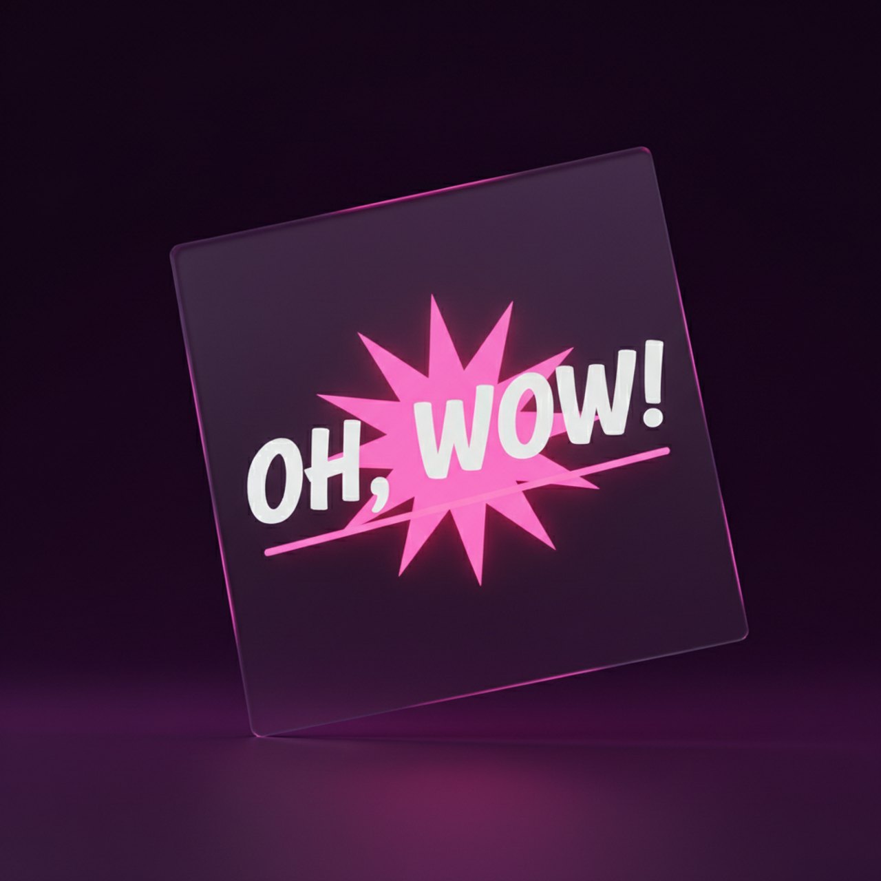 Oh, wow!