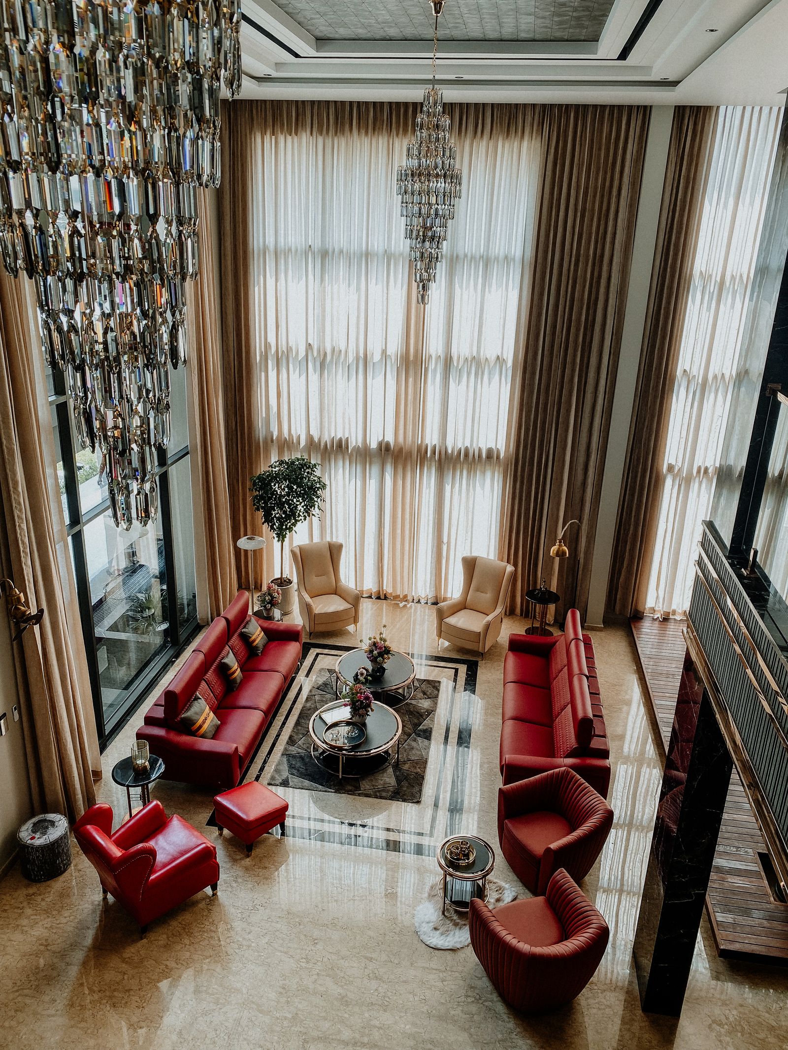 The interior of a Carmel area home