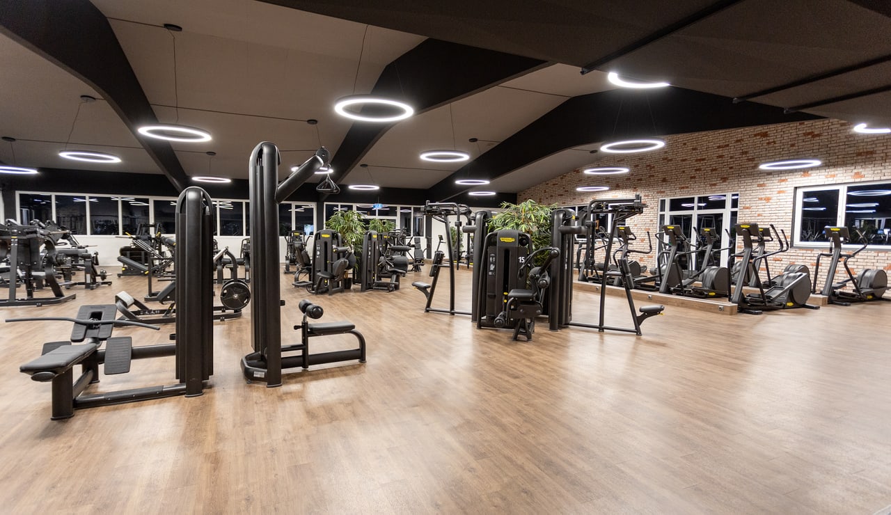 Trainingsfläche im High Class Fitness Studio