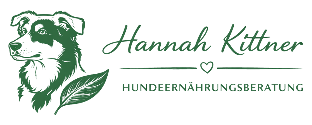 Logo Naturfutterberatung Hannah Kittner – individuelle Hundeernährungsberatung