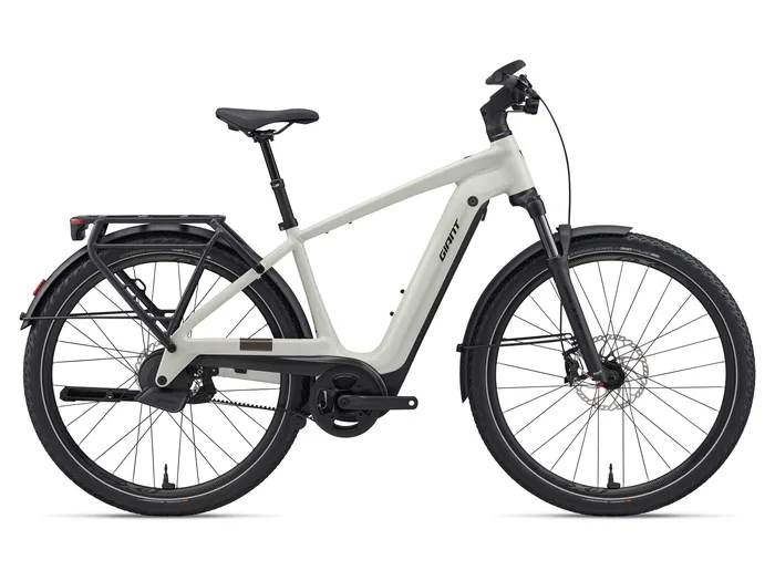 Giant Explore E+ 0 Pro mit Diamantrahmen, Automatik-Schaltung und Zahnriemen