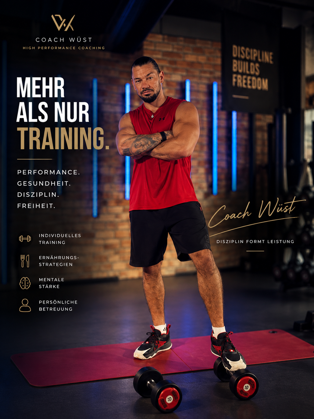 Jürgen Wüst, Personal Trainer und Entwickler des Trainingsprogramms WÜST 15