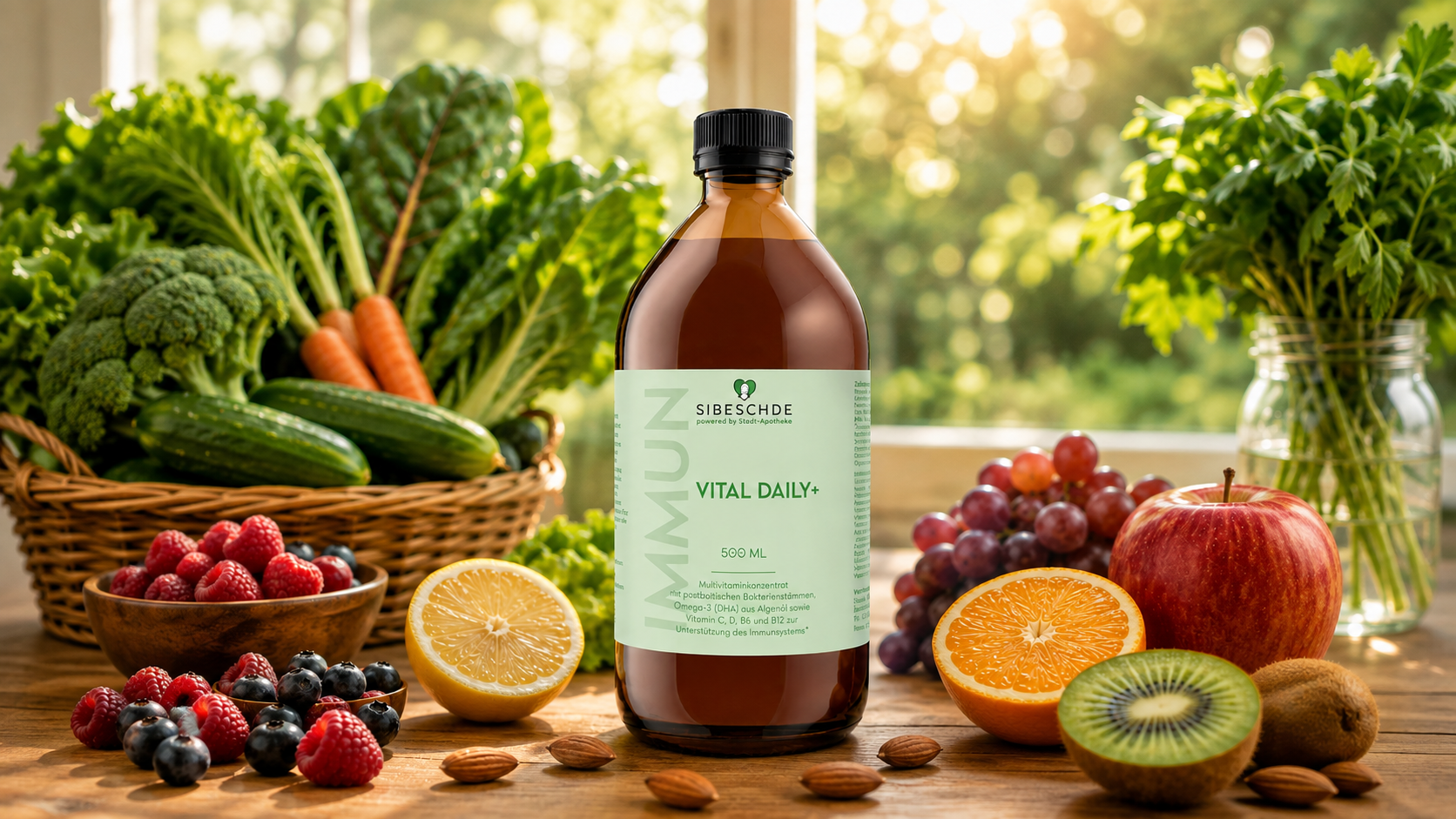 S'Beschde Vital Daily+ – die tägliche Rundum-Versorgung für Immunsystem, Energie und Darm