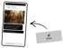 Smartphone zeigt E-Mail mit Betreff "Example AG", Bild von drei lachenden Frauen, Anhang "Tarifübersicht 2024.pdf".