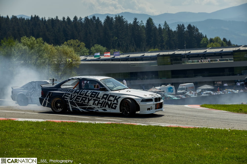 Drift-Auto in der Driftarea