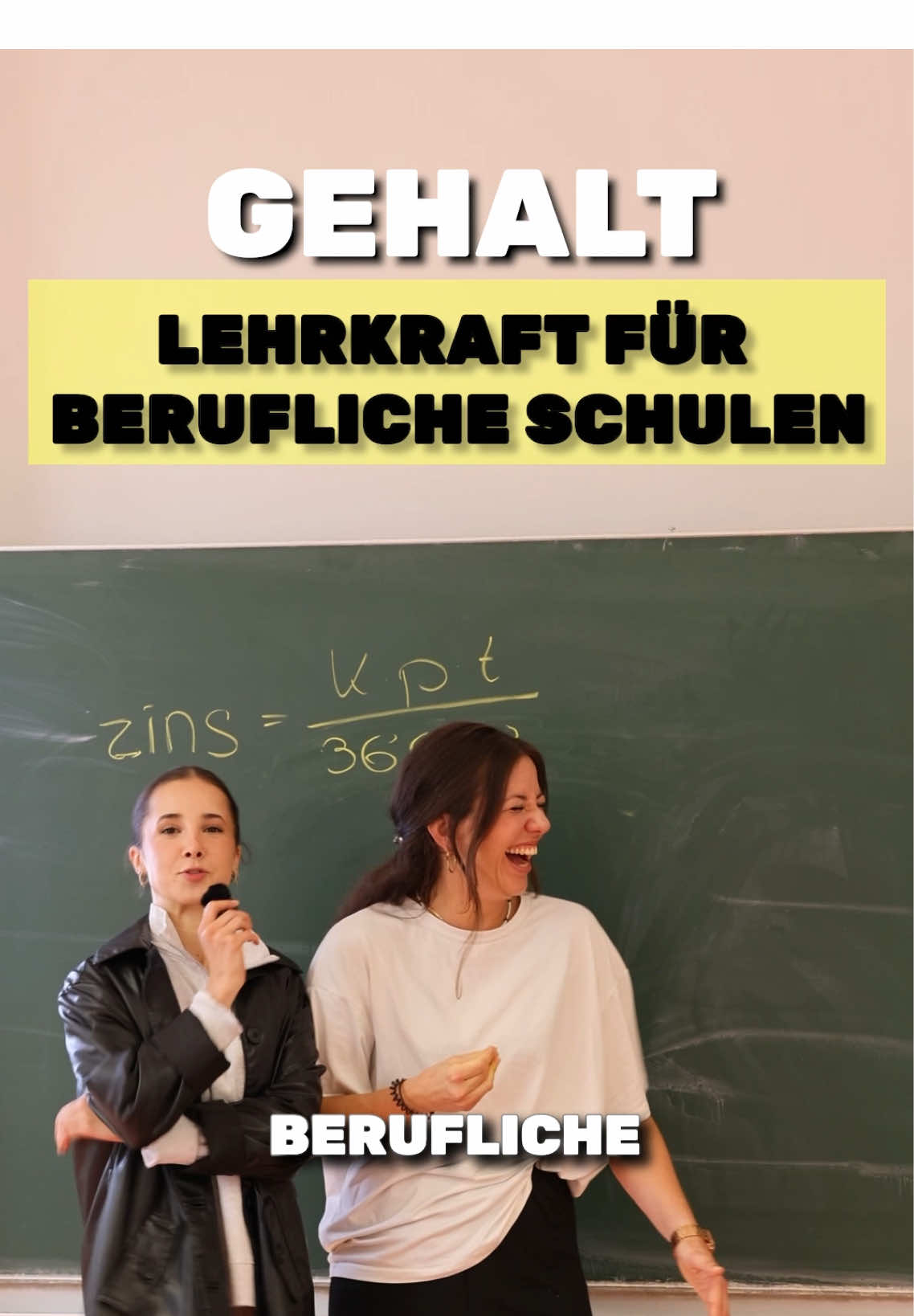 Standbild aus dem Video über das Gehalt einer Lehrkraft an beruflichen Schulen