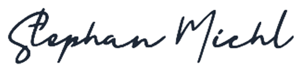 Stehan Michl's Unterschrift
