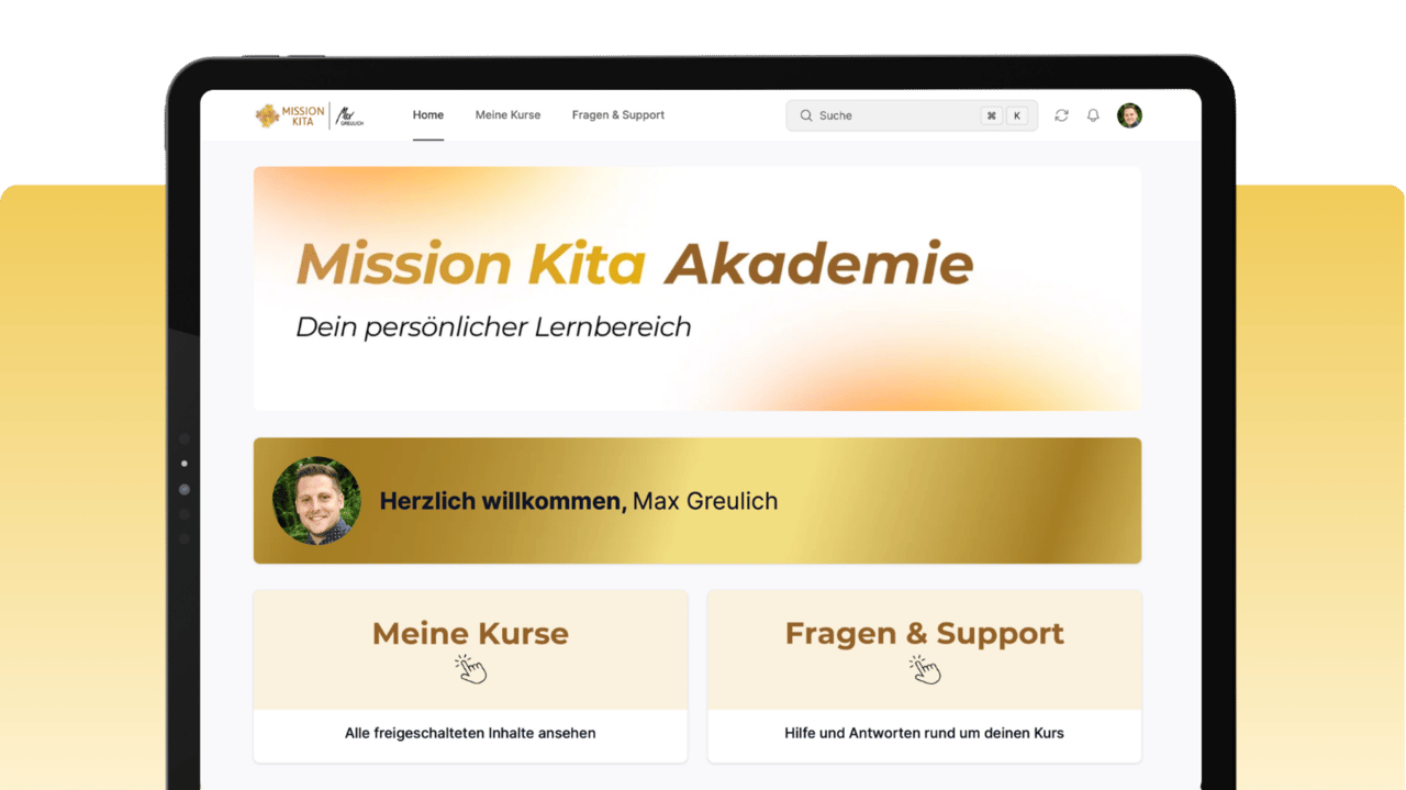 Akademie Oberfläche