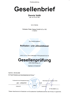 Gesellenbrief