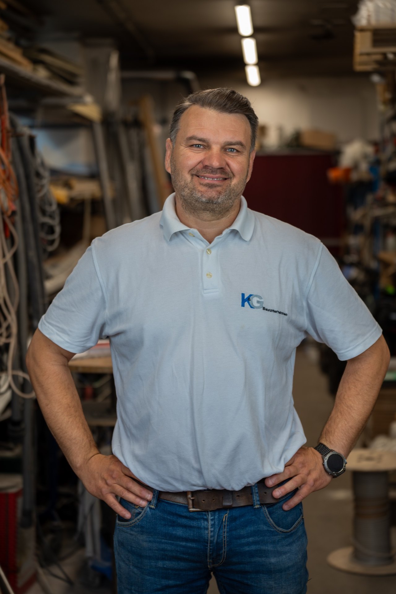 Tomasz Kukielka, Geschäftsführer von K&G Bauunternehmen in Wuppertal