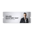 Ticket für den SALES MASTERY DAY mit einem Mann im Anzug; Datum: 22. & 23.11.2025, Düsseldorf.