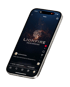 Smartphone zeigt Instagram Reel mit Lionfire Online Marketing Logo und Text "Bereit, dein Unternehmen ins Rampenlicht zu".