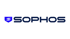 Sophos-Logo: Blauer Schild mit stilisiertem "S" links, daneben "SOPHOS" in dunkelblauen Großbuchstaben.
