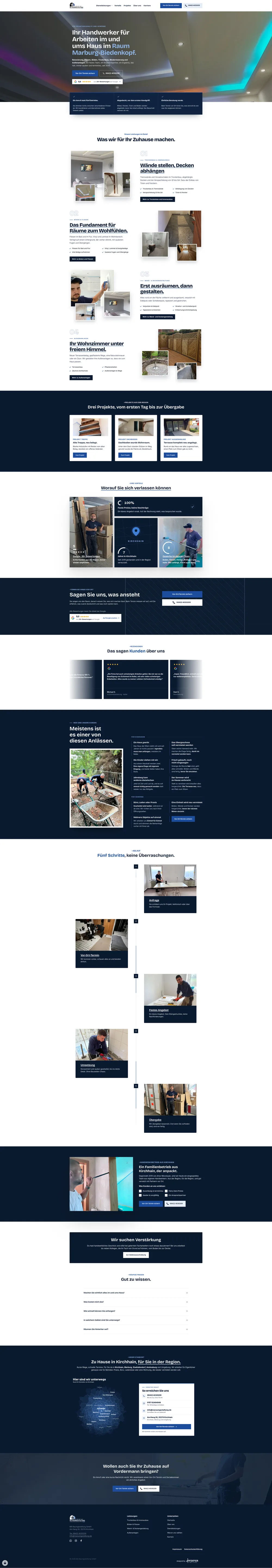 Website MA Raumgestaltung aus Kirchhain