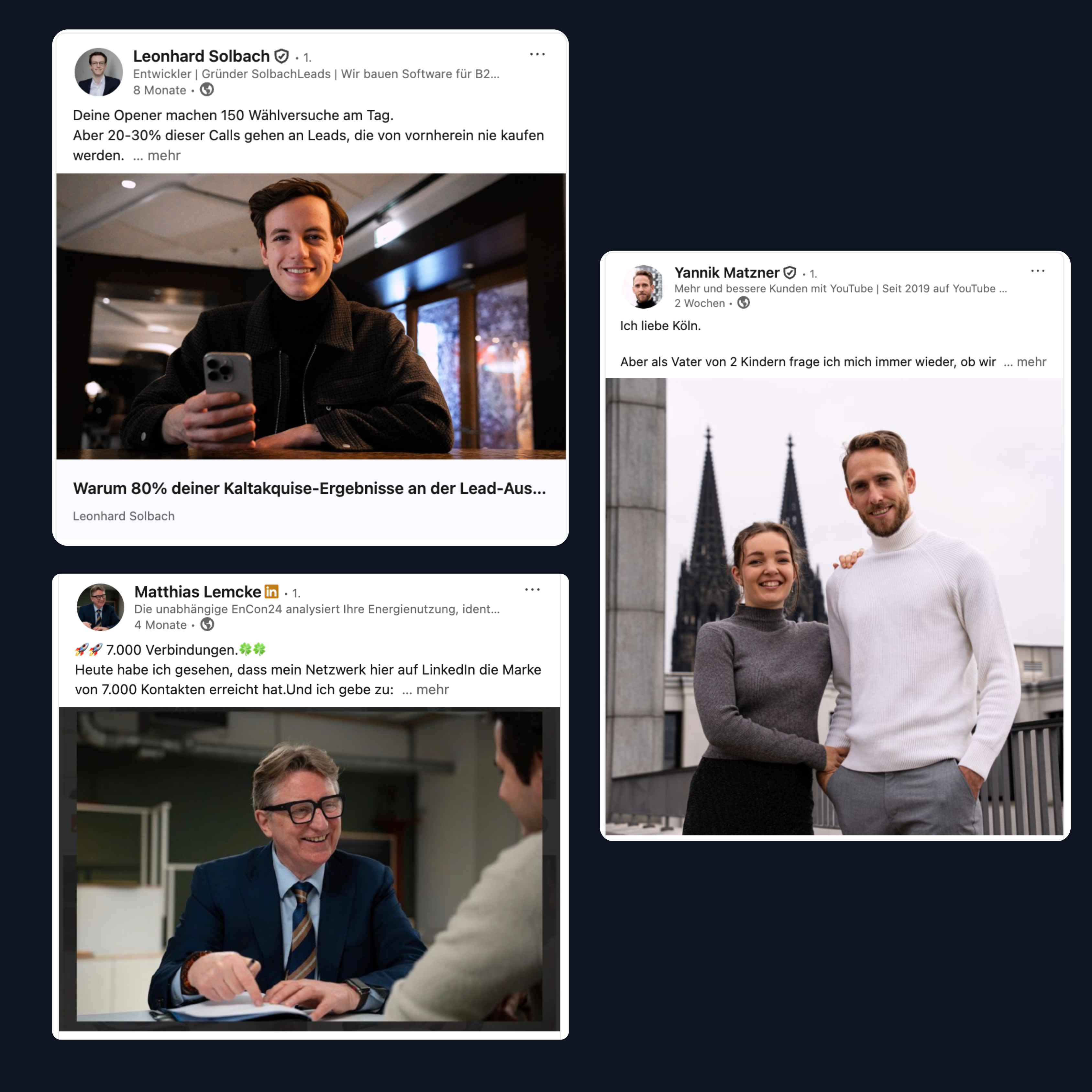 LinkedIn-Auftritt