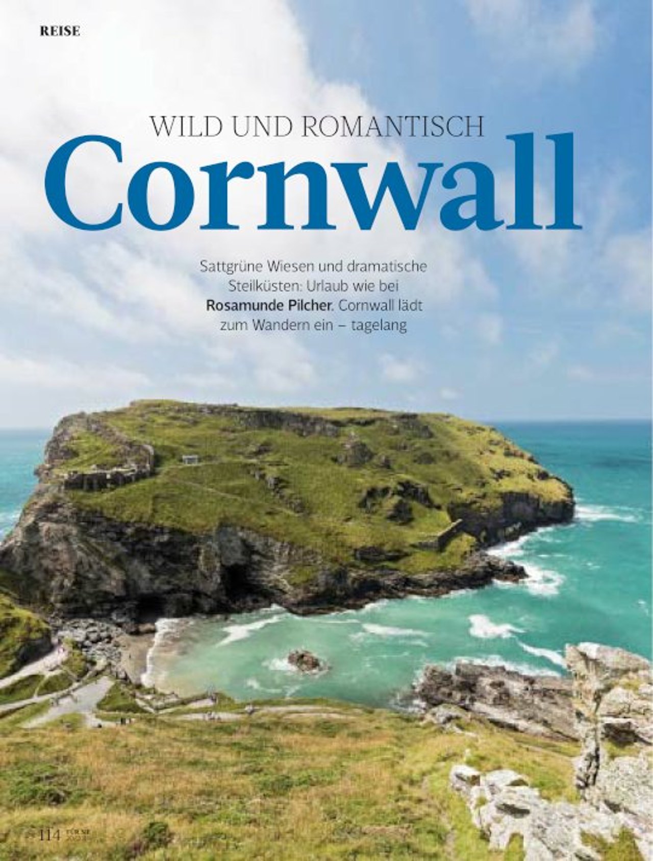 Wild und romantisch: Cornwall.