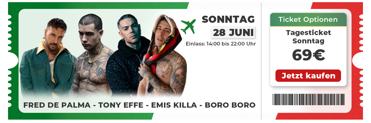 Tagesticket Sonntag
