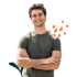 Man smilling, Feel Better, Heal Faster