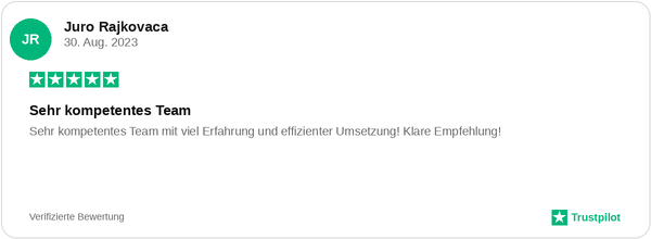 Kundenbewertung