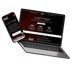 Responsive Website von Deco-Point Mayer für Bodenbeläge und Sonnenschutz auf einem Laptop und Smartphone.